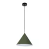 by fonQ Pyramid Hanglamp - Olijfgroen